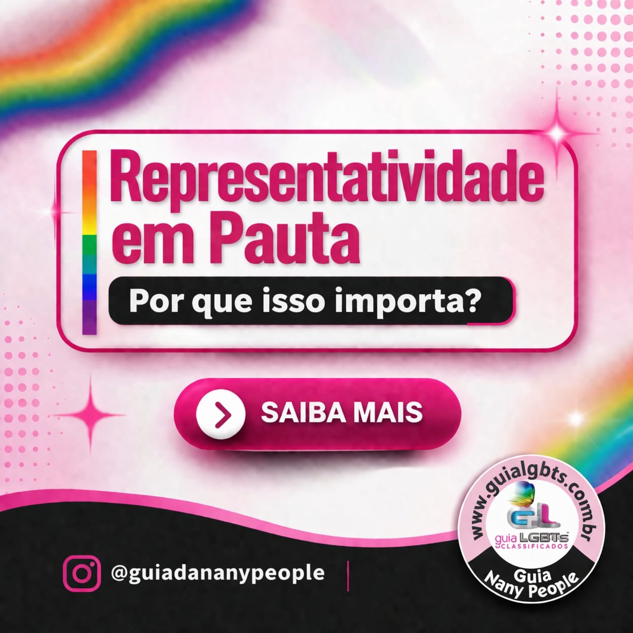 ?✨ Representatividade em pauta ✨?