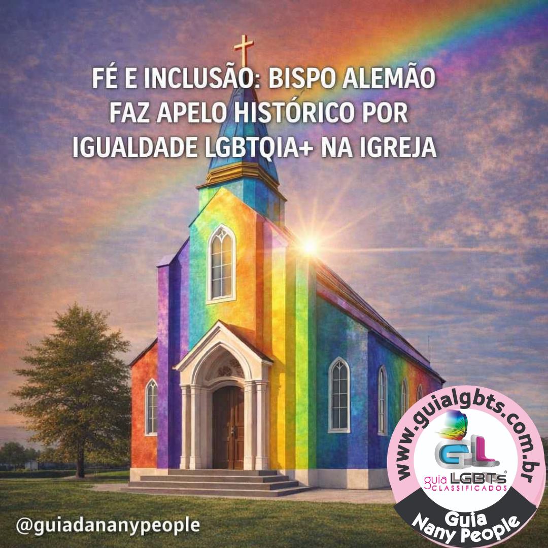 ✨ FÉ E INCLUSÃO: BISPO ALEMÃO FAZ APELO HISTÓRICO POR IGUALDADE LGBTQ+ NA IGREJA ⛪?