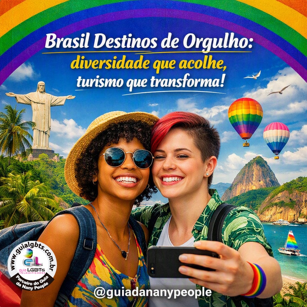?✨ Brasil Destinos de Orgulho: diversidade que acolhe, turismo que transforma! ✨?