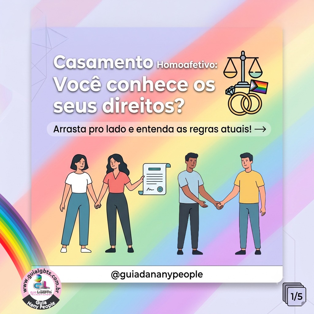 Casamento Homoafetivo: Você conhece os seus direitos? ?️‍?⚖️